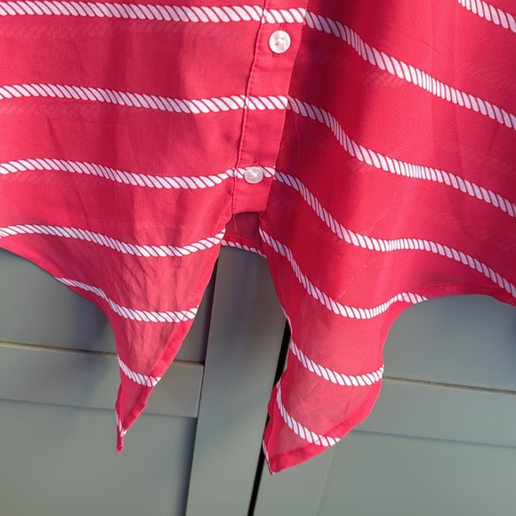 Gap Blouse, rope design, coral - Picture 7 of 7